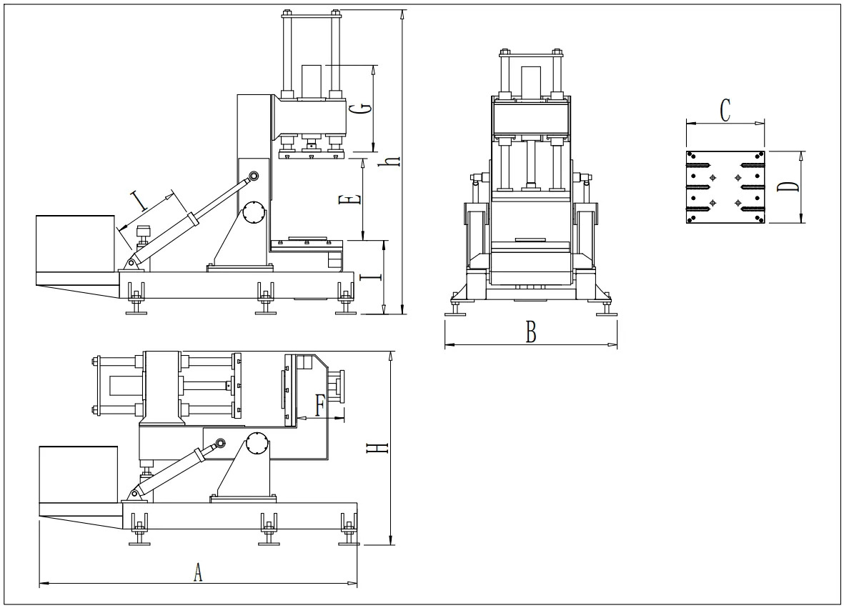 Máy đúc trọng lực loại C